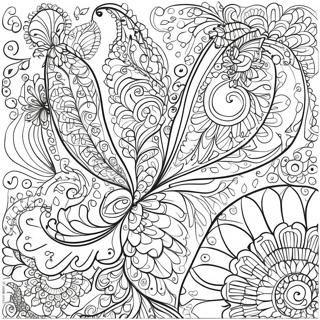 Intricate Paisley Ontwerp Kleurplaat 29145-23055