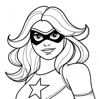 Ms Marvel Kleurplaat 29194-23073