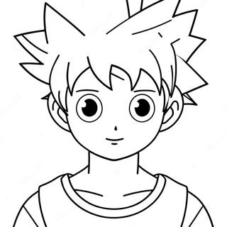 Killua Kleurplaten