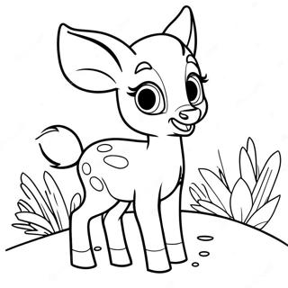 Bambi Kleurplaat 2980-2359