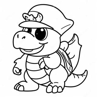 Lemmy Koopa Kleurplaten