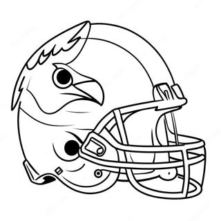 Arizona Cardinals Logo Kleurplaat 30474-24091