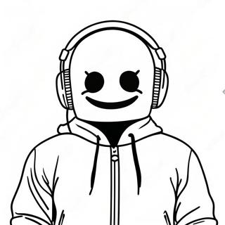 Dj Marshmello Kleurplaten