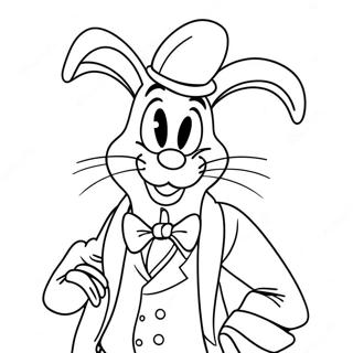 Roger Rabbit Kleurplaten