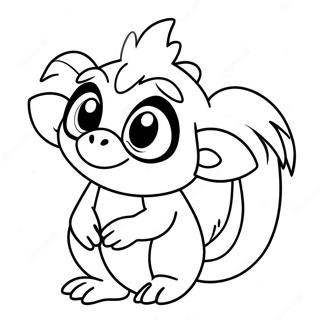 Grookey Kleurplaat 30894-24409