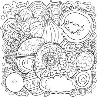 Doodle Kleurplaat Voor Kinderen 310-249