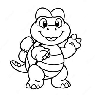 Koopa Troopa Kleurplaten