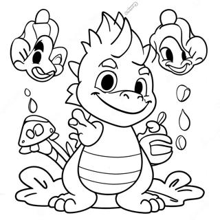 Koopalings Kleurplaten