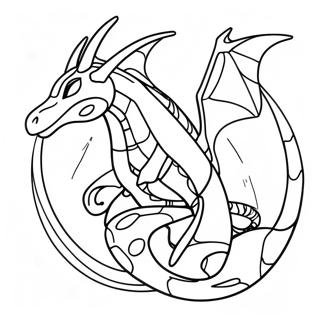 Rayquaza Kleurplaat 32703-25858