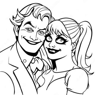 Liefde Joker En Harley Quinn Kleurplaten