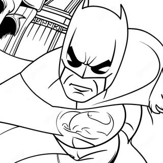 Batman Animatieserie Kleurplaat 32963-26061