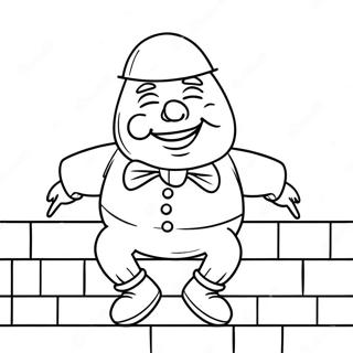 Humpty Dumpty Kleurplaten