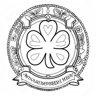 4 H Logo Kleurplaat 33453-26463