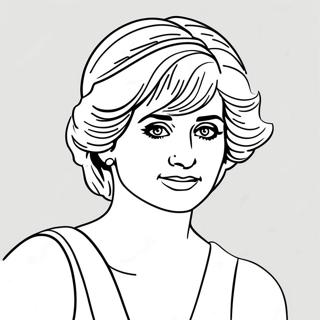 Prinses Diana Kleurplaten