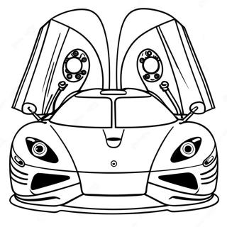 Koenigsegg Kleurplaat 33753-26706