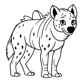 Hyena Kleurplaten