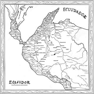 Ecuador Kleurplaten