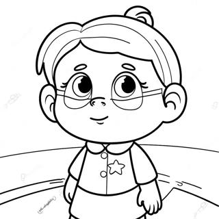 Little Einsteins Annie Kleurplaat 34553-27321