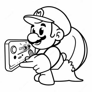 Nintendo Kleurplaat 34723-58806