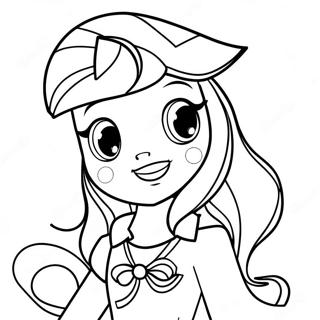 Sunset Shimmer Equestria Meisje Kleurplaat 35053-27729