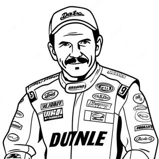 Dale Earnhardt Kleurplaten