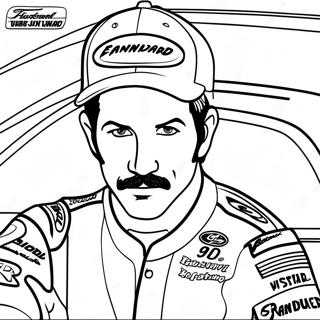 Dale Earnhardt Kleurplaten