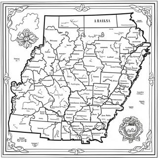 Arkansas Kleurplaten