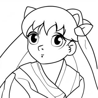 Inuyasha Kleurplaten