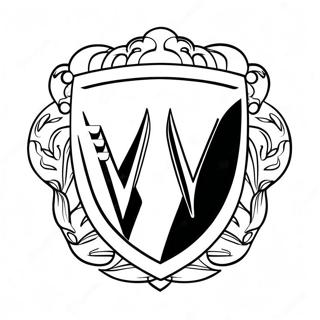 Kleurplaat Van Maserati Logo 35954-28438