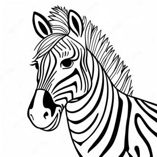 Zebra Kleurplaten