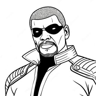 Nick Fury Kleurplaten