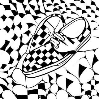 Vans Classic Checkerboard Kleurplaat 38043-30093