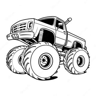 Max D Monster Truck Kleurplaat 38464-30424