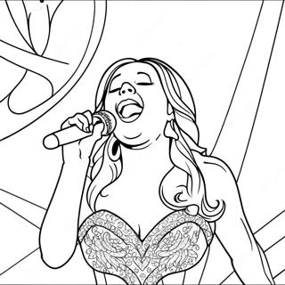 Mariah Carey Kleurplaten