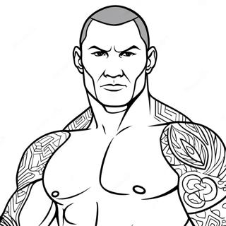 Randy Orton Kleurplaten