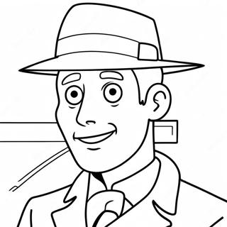 Inspecteur Gadget Kleurplaat 39263-31045