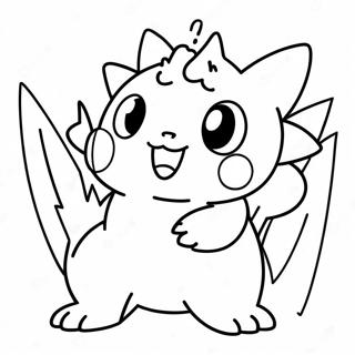 Vuur Type Pokemon Kleurplaat 39413-31155