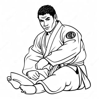 Jiu Jitsu Kleurplaten