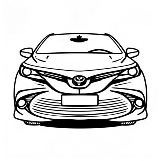 Toyota Camry Kleurplaten