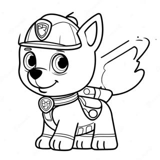 Paw Patrol Tracker Kleurplaat 40323-31861