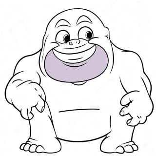 Grimace Shake Kleurplaten