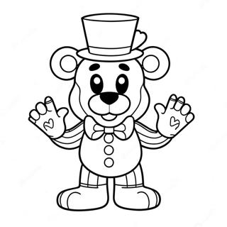 Funtime Freddy Kleurplaten