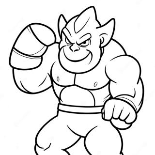 Machamp Kleurplaat 40443-31962