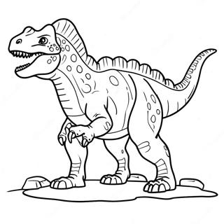 Carnotaurus Kleurplaten