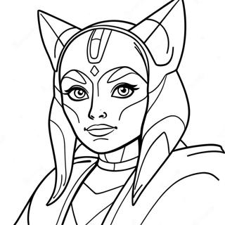 Ahsoka Kleurplaten