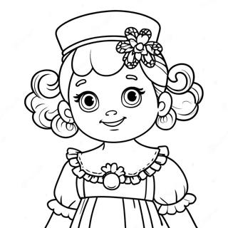 Fancy Nancy Kleurplaat 4140-3295