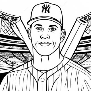 Aaron Judge Kleurplaten