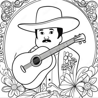 Mariachi Kleurplaten