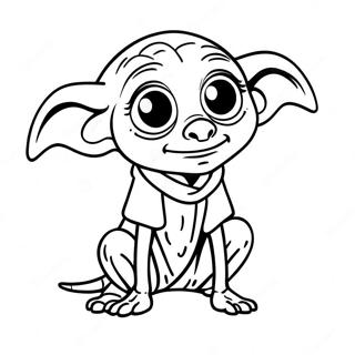 Dobby De Huismand Kleurplaat 41773-32997