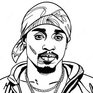 Tupac Kleurplaten